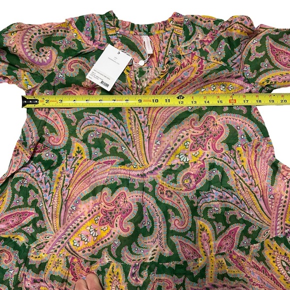 NWT Zimmerman Kids Teddy Paisley Print Tiered Dress - Picture 7 of 13